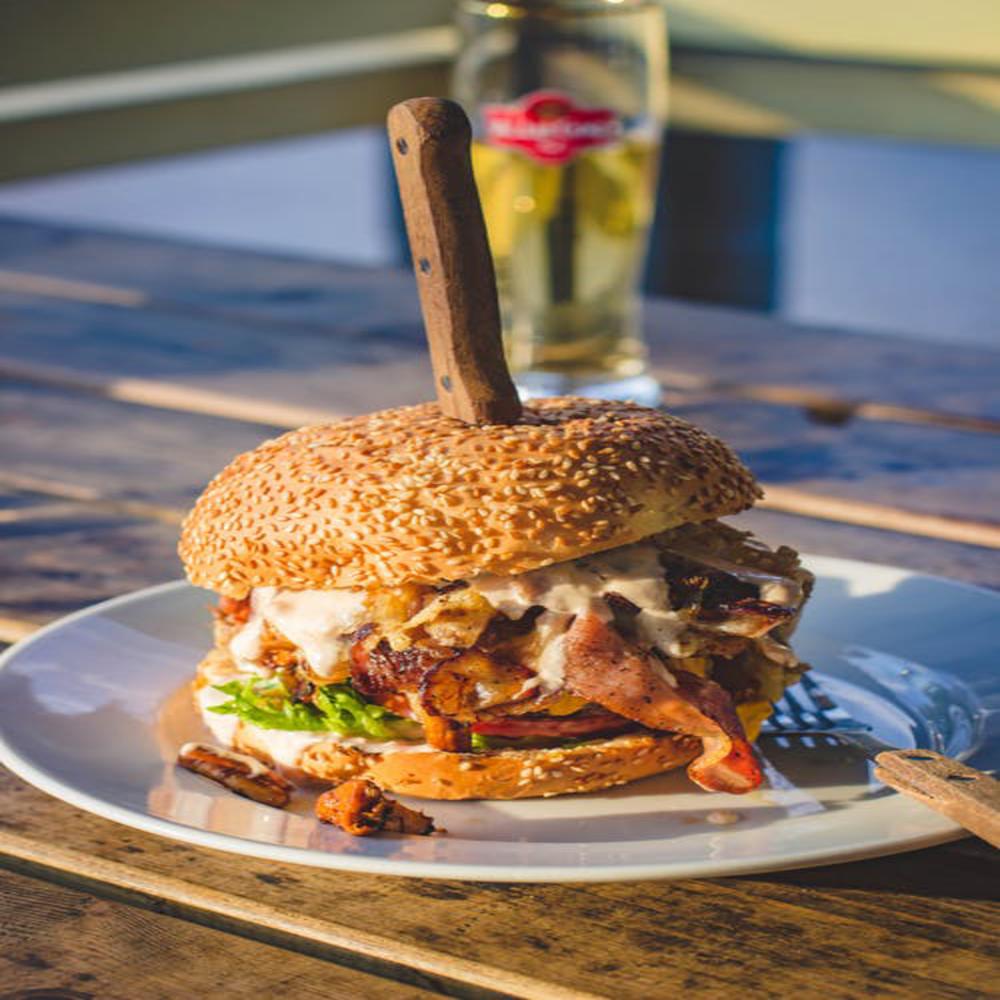 Portobello Mushroom Burgers.